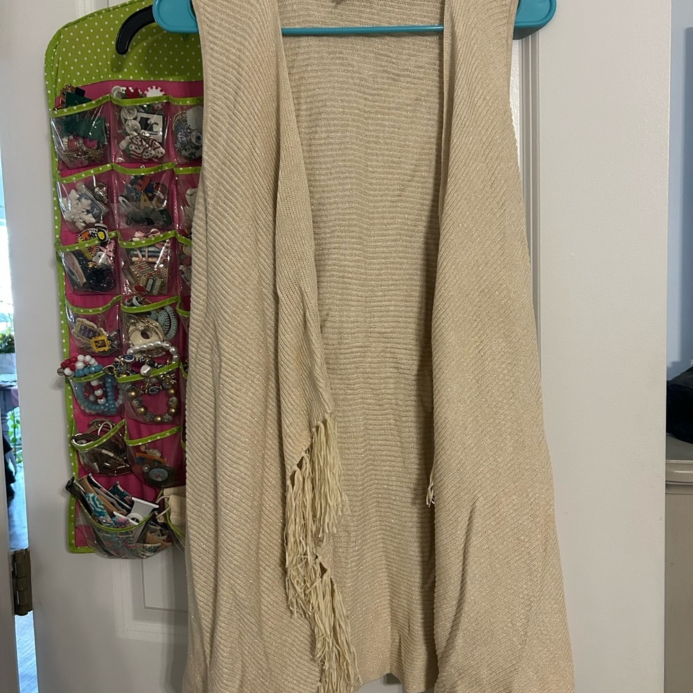 Lilly Pulitzer Champagne/Gold Vest
